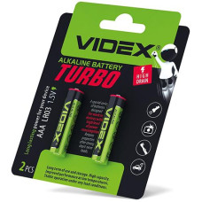 Бат. R3 бл. Videx лужна Alkaline Turbo 1.5V  (2/4/20/360)