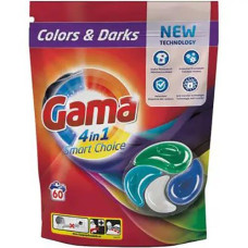 Капсули для прання "Gama Color&Dark" 4в1 60шт.