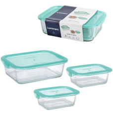 Набір контейнерів для харчових продуктів скло 2шт. "Luminarc Keep'N Box" 0.38/1.97л. Q4362 ЮГ-К (8)