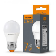 Лампочка LED 7Вт E27 4100K 220В Videx VL-G45e-07274 (1)