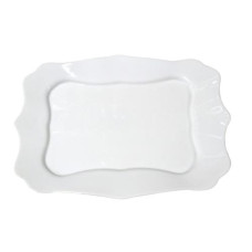 Блюдо склокерам. прямокутне "Vinnarc white Flower" 33*26см. LFHYP-40 (2/24)