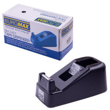 Диспенсер для стрічки клейкої  BUROMAX чорний до 18мм. BM 7451-01