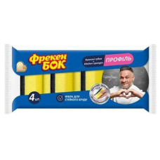 Губка кухонна "Фрекен Бок Профіль" 4шт. 59887 (30)