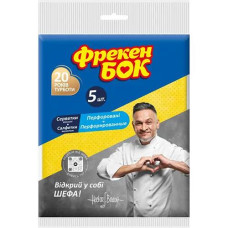 Серветка для прибирання віскоза 5шт. перфорована "Фрекен Бок" 54332 (26)