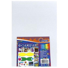 Фоаміран А4 Glitter, білий, 1,7мм товщ. 10арк. 17GLA4-046 (1) JO &&
