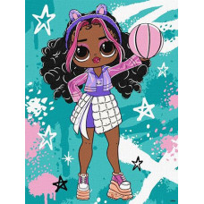 Картина по номерах 30*40см. "Tweens LOL Skate Dance Hoops Cutie" KHO1211 Ideyka (1)