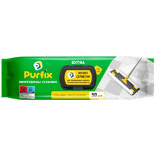 Серветка волога  50шт. "Purfix EXTRA" з клапаном для прибирання підлоги в асорт. 92476 (6)