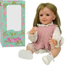 Лялька в кор. на бат. гумова. імітація скляних очей. з аксес. 50см. QM 24066 (6)