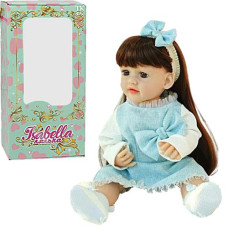 Лялька в кор. на бат. гумова. імітація скляних очей. з аксес. 50см. QM 88010 (6)