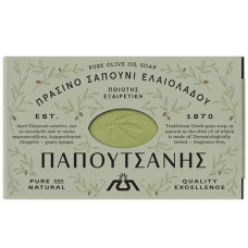 Мило натуральне дігтярне "Papoutsanis Olive Oil White" 125гр. PSSTOOW125 (48)
