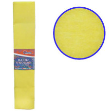 Папір гофрований жовтий 50см.*2м. 55% 20гр/м  J.Otten KR55-8030