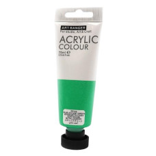 Фарба акрилова 75мл. "Art ranger" Acrylic металік "Pearlescent Green" 124 (6)