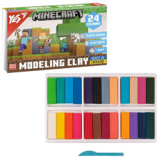 Пластилін Yes 24кол 480гр "Minecraft" 540682 (14)