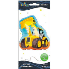 Кулька фольгована "Бульдозер жовтий" 66см. Pelican 836039 (1)