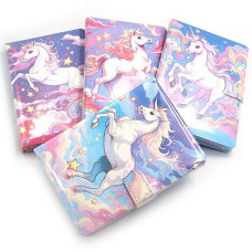 Блокнот 18*13см. на кнопці "Unicorn" mix4 9902  (1)
