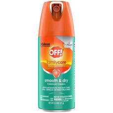 Аерозоль від комарів "OFF! Smooth&Dry" сухий 100мл. 602502 ФОРВ (12)