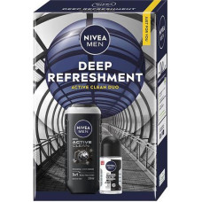 Подарунковий набір косметичний для чоловіків "Nivea Deep Refreshment"