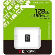 Карта пам'яті Kingston Canvas microSDHC (UHS-1) 128Gb Class 10. SDCS3/128GBSP (1)