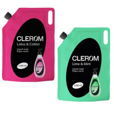 Мило рідке ТМ "Clerom" 1.1л. в асорт. (DOYPACK) (1)