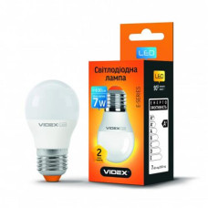 Лампочка LED 7Вт E27 3000K 220В Videx VL-G45e-07273 (1)