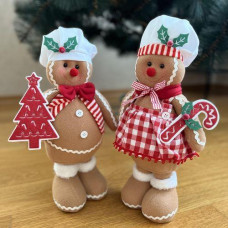 Новорічна фігура "Gingerbread Man" 40см R90781