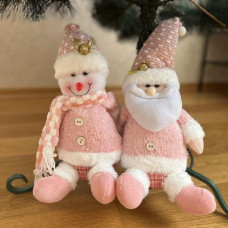 Новорічна фігура "Santa Snowman" 31см M48042
