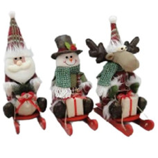 Новорічна фігура "Santa&Co" 23*30см M17249
