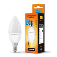 Лампочка LED 7 Вт E14 3000K 220В Videx VL-C37e-07143 (1)
