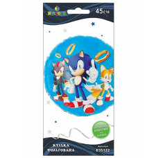 Кулька фольгована "SONIC" 45см. Pelican 835122 (10)