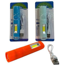 Ліхтарик в кор. акум. USB 11*2см. SD-407 OSM (360)