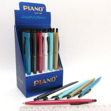 Ручка автомат. масляна "PIANO" СИНЯ J.Otten PS-008  (24)