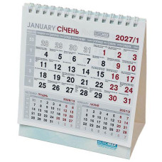 Календар настінний перекидний 2027р. 14*16см Горка Buromax BM 2101 (1/10/40)
