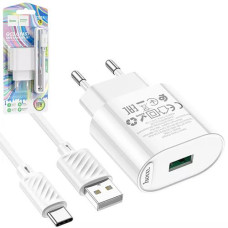Зарядне Hoco USB кабель (USB-Type-C) C109A (1)