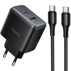 Зарядне Hoco USB/Type-C кабель (Type-C-Type-C) 45W C158A (1)
