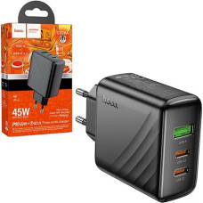 Зарядне Hoco USB/Type-C 2шт. 45W CS26A (1)
