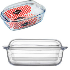 Форма для запікання "O Cuisine" прямукутна 3.0л.+ кришка 1.5л. 33*20*13см. 465AC00/1643 ЮГ-К (3)