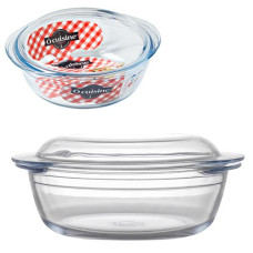 Форма для запікання "O Cuisine" кугла 2.2л.+ кришка 0.8л. 26*23*12см. 208AC00 ЮГ-К (3)