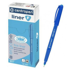 Маркер Centropen, F ergoline,  4621 лінер 0,3мм зелений (10)***
