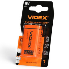 Крона бл. Videx сольва 6F22 9V (24/480), шт.