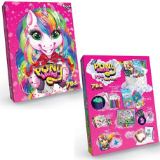 Набір для творчості "Pony Land 7в1" PL-01-01U Danko toys (5)