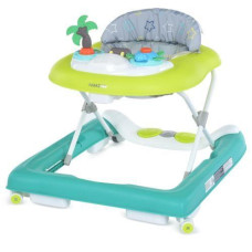 Ходунки 3в1 "PARADISE Tropical Green" музика. світло. колеса 4шт. пушер. салатово-зелені ME 1103 (1)