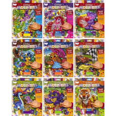 Набір для творчості "Блискуча мозаїка" "Glitter Mosaic" БМ-03-01,02,03,04,05...10 Danko toys (10)