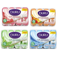 Мило "Duru" 90гр. 4шт. в асорт. (24)