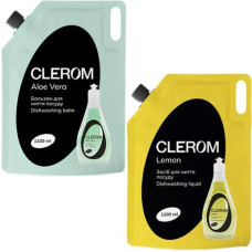 Засіб для миття посуду ТМ "Clerom" 1.1л. в асорт. (DOYPACK) 0200 (1)
