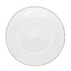 Тарілка склокераміка №7 "Vinnarc Gold" 19см. десертна LHP75 ГТД (72)