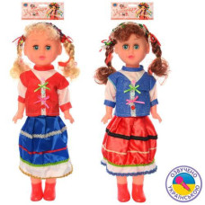 Лялька в куль. на бат. музика укр. мова 15*55*7см. 2вид. M 4314 I UA (72)