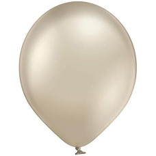 Кульки латексні "Хром світлий мигдаль Glossy Light Almond" 30см. 12" (25) 3102-0712 &&