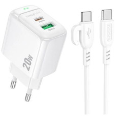 Зарядне Borofone (2шт. USB/Type-C) 20W BAS44 (1)