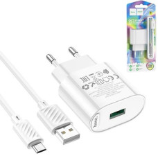 Зарядне Hoco (2шт. USB/Micro) 20W C109A (1)