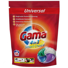 Капсули для прання "Gama Universal Caps Smart Choice" 60шт. універсальні ЯПП (1)